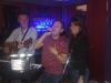 Charlie (Identity Crisis) gets a harmony backup from Rita w/ Michael at Bourbon St.’s Wed. Open Mic.